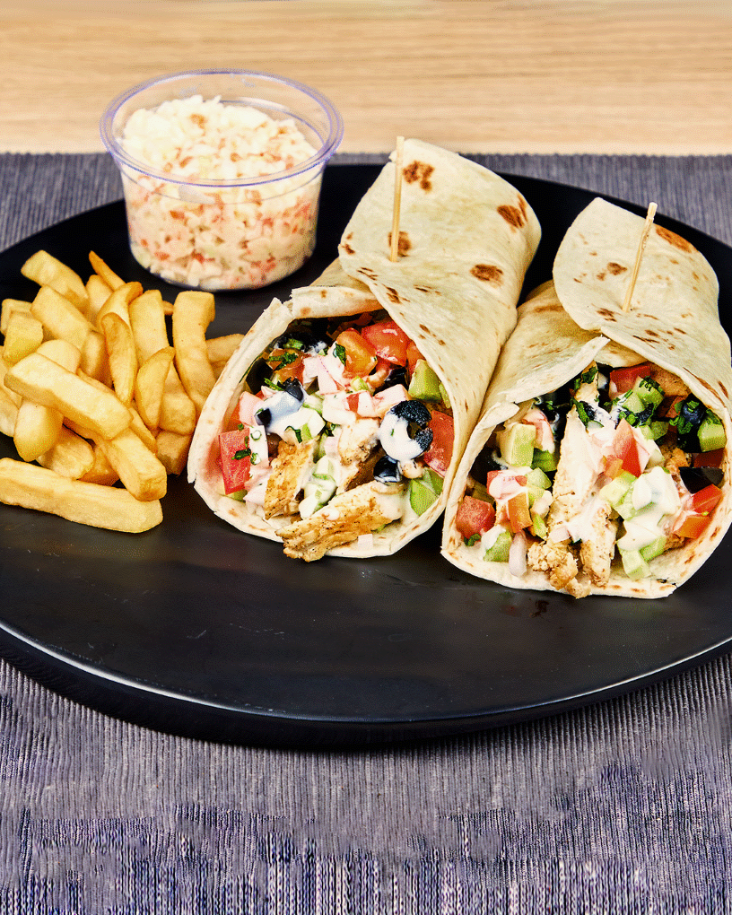 GREEK CHICKEN WRAP