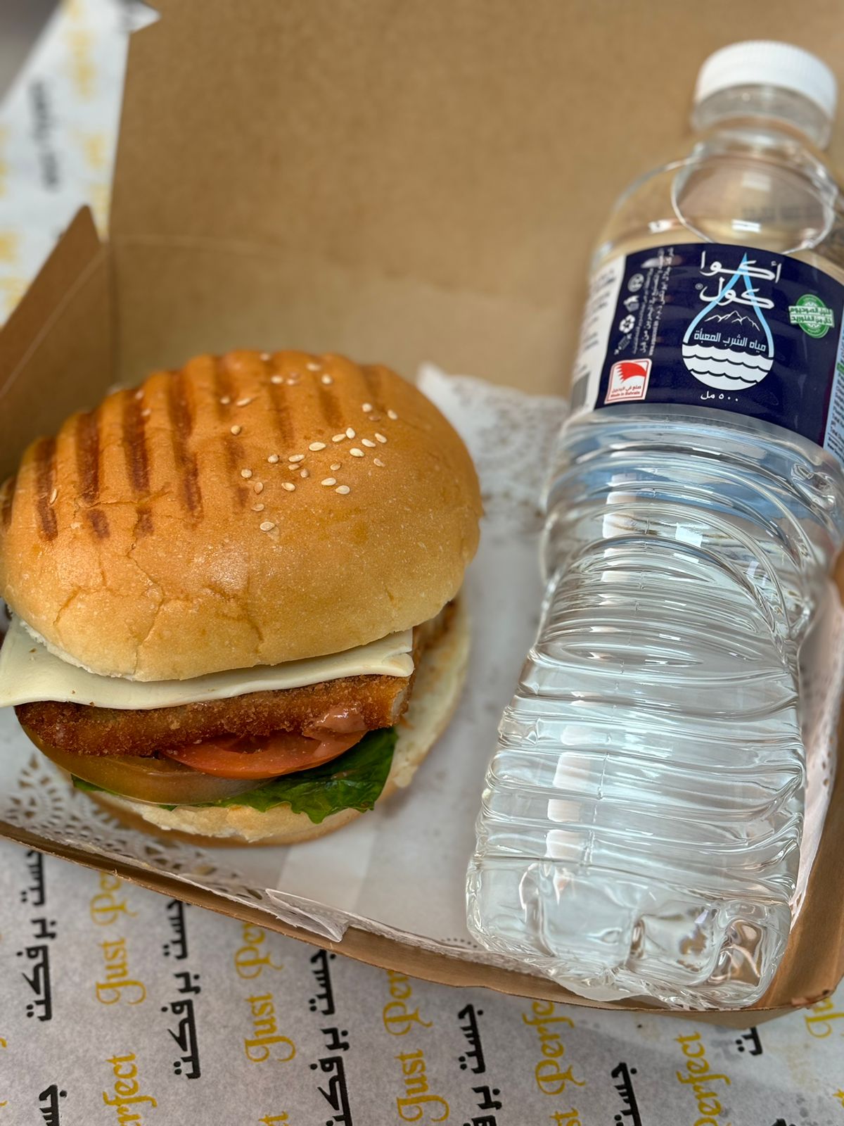 CHICKEN FILLET + WATER